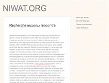 Tablet Screenshot of niwat.org